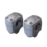 Handlebar Risers with Adapter to 1 1/8th diameter