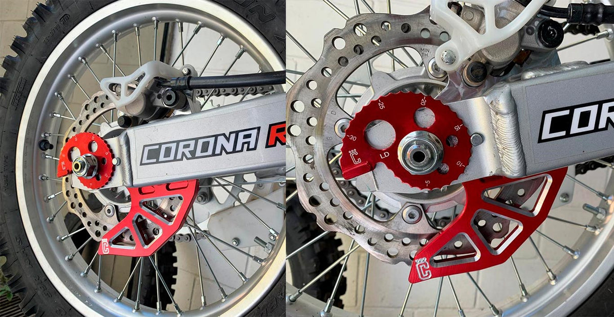 Honda CRF250F Rear Brake Disc Guard HyperLite Moto