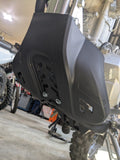 Kawasaki KLX300 Plastic Skid Plate with Linkage Protector