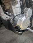 Kawasaki KLX300 Plastic Skid Plate with Linkage Protector