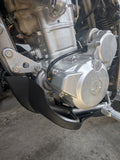 Kawasaki KLX300 Plastic Skid Plate with Linkage Protector