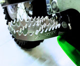 Kawasaki KLX230 Wide Stainless Steel Footpegs