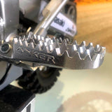 Kawasaki KLX300 Wide Stainless Steel Footpegs