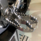 Kawasaki KLX300 Wide Stainless Steel Footpegs