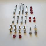 CRF250F titanium engine mounting bolt kit