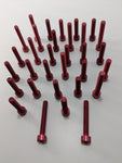 Honda CRF250F Lightweight Aluminum Engine Bolt Kit - 1/2 lb savings!